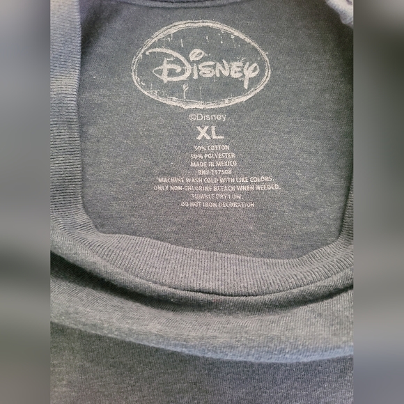 Disney Mickey Mouse Goofy Donald Pluto Print Patterned T-shirt Blue Size XL - Picture 4 of 4